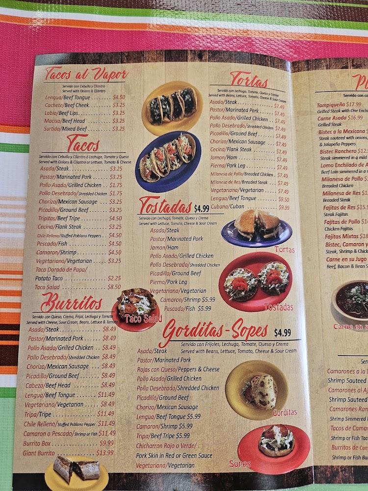 Taqueria Jalisco Menu image 1